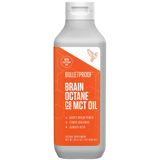 Brain Octane C8 MCT Oil (32 Fl. Oz.)
