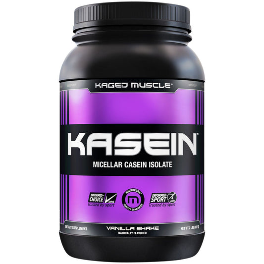 Kasein Micellar Casein Isolate - Vanilla Shake (2 lbs/ 27 servings)