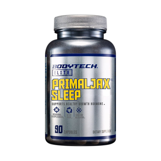 PrimalJax Sleep - Supports Healthy Growth Hormone with Melatonin, L-Dopa, Longjack & 5-HTP (90 Capsules)
