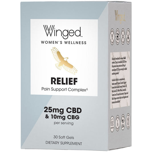 CBD Hemp Extract Relief - Pain Support Complex - 25 MG (30 Softgels)