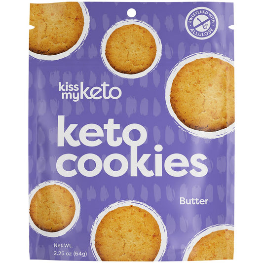 Keto Cookies - Butter (2.25 oz./Single Bag)