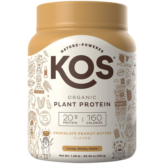 Organic Plant Protein - Chocolate Peanut Butter (1.28 Lbs. / 15 Servings)