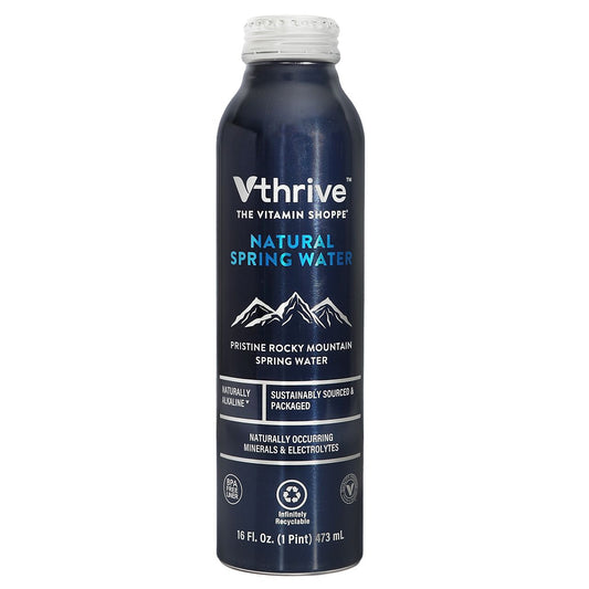 Pristine Rocky Mountain Natural Spring Water (6 Bottles/16 fl. oz. per Bottle)