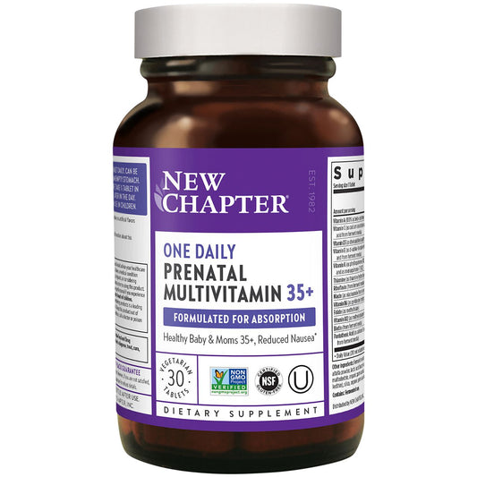 One Daily Prenatal Multivitamin 35+ Formulated for Absorption (30 Tablets)