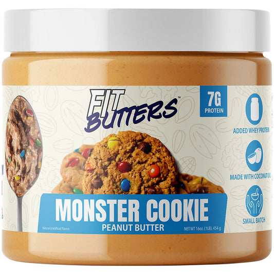 FIt Butters Spread - Monster Cookie Peanut Butter (16 Oz.)