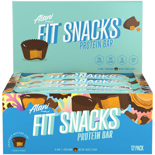 Fit Snacks Protein Bar by Felicia Keathley - Peanut Butter Cup (12