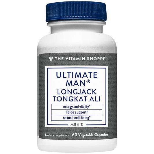Ultimate Man Longjack Tongkat Ali - Sexual Well-Being & Libido Support (60 Capsules)