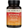 Vitamins D3 & K2 - 5,000 IU Vitamin D3 and 180 mcg Vitamin K2 (MK-7) per Serving (30 Capsules)