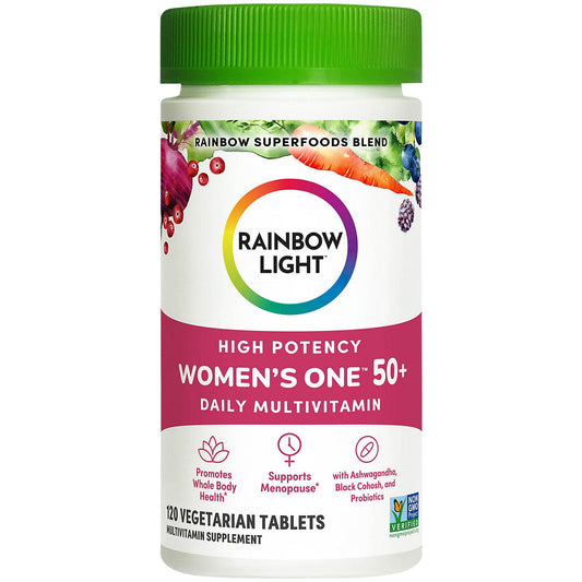 High Potency Daily Multivitamin for Women's 50+ with Black Cohosh (120 Tablets)