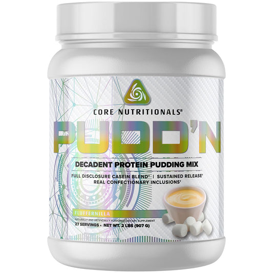 Pudd'n Decadent Protein Pudding Mix - Fluffernilla (2 Lbs./ 27 Servings)