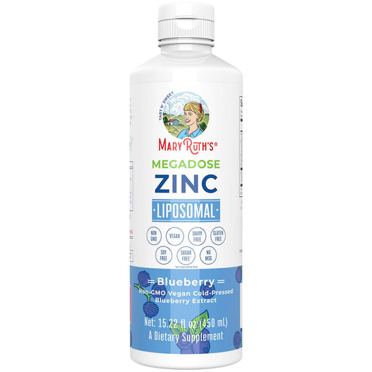 Megadose Zinc Liquid Liposomal - Blueberry (15.22 Fl. Oz. / 30 Servings)