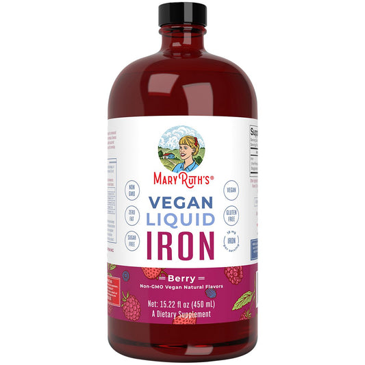 Vegan Liquid Iron - Berry (15.22 Fl. Oz. / 90 Servings)
