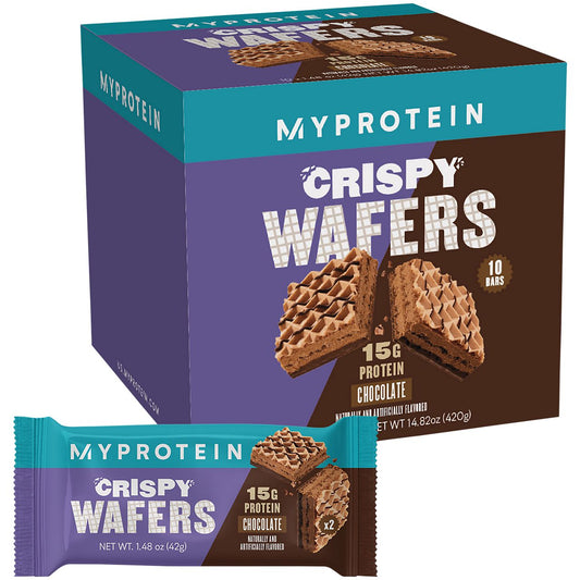 Crispy Wafers - Chocolate (10 Bars)