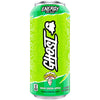 GHOST Energy Drink - Zero Sugar - Sour Green Apple (12 Drinks, 16 Fl Oz. Each)