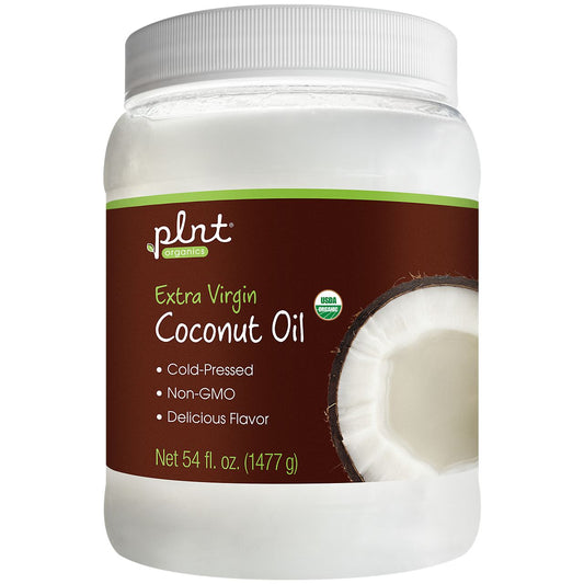 Organic Extra Virgin Coconut Oil - Cold-Pressed & Non-GMO (54-oz. Solid)