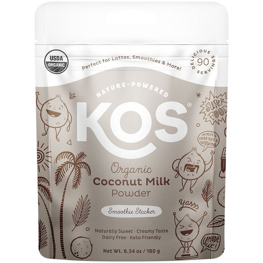 Organic Coconut Milk Powder - Naturally Sweet & Creamy (6.34 Oz. / 90 Servings)