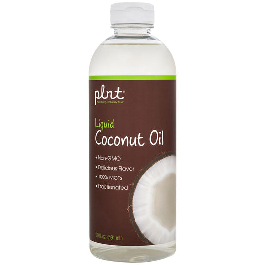 Liquid Coconut Oil - 100% MCTs, Non-GMO (20 fl. oz.)