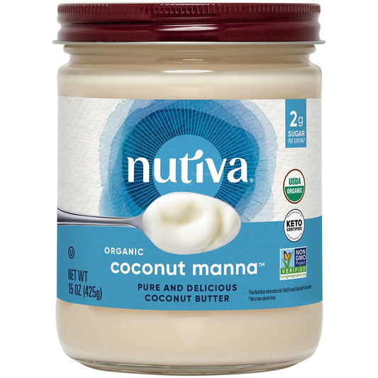 Organic Coconut Manna Coconut Butter - Organic Superfood (15 Ounces)