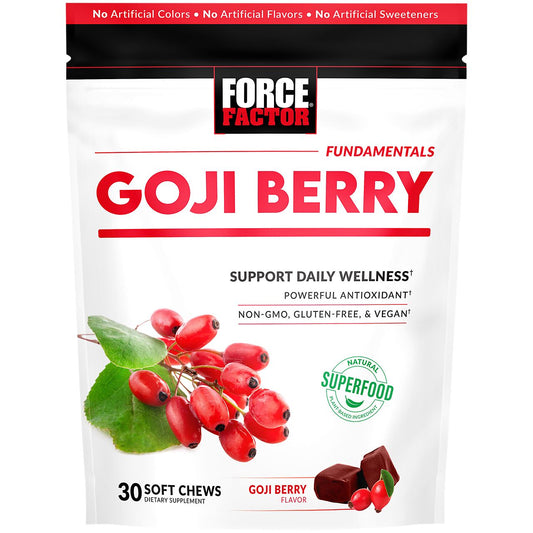 Goji Berry Chews - Daily Wellness Superfood & Antioxidant (30 Chews)