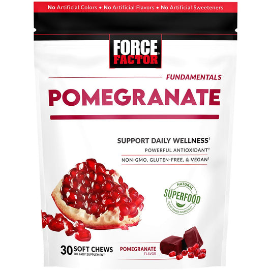 Pomegranate Chews - Daily Wellness Superfood & Antioxidant (30 Chews)