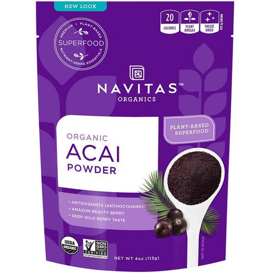 Organic Acai Powder - Antioxidant Support (37 Servings)