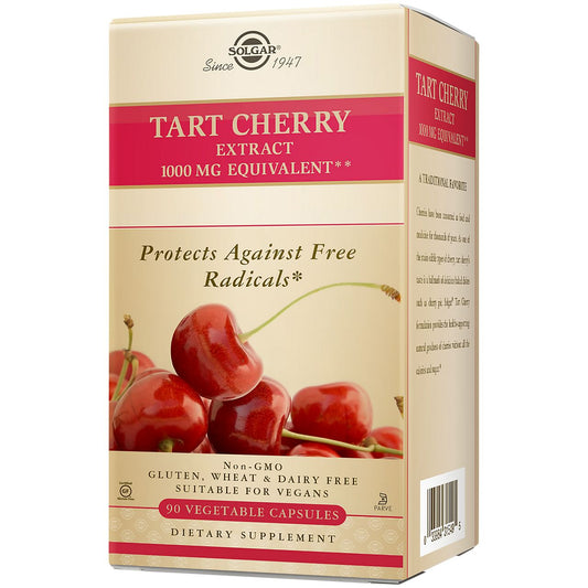 Tart Cherry - Natural Source of Polyphenol Antioxidants - 1,000 MG (90 Vegetarian Capsules)