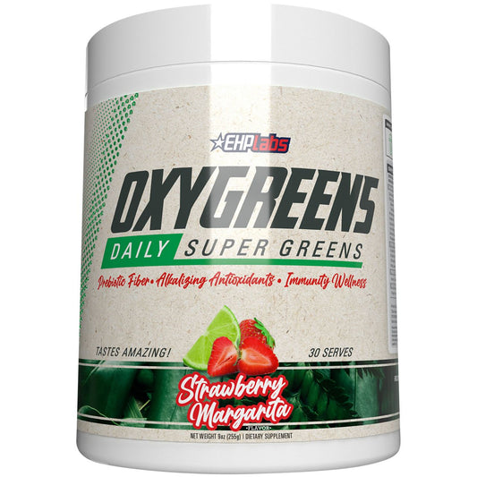 OxyGreens Daily Super Greens - Strawberry Margarita (9 Oz. / 30 Servings)