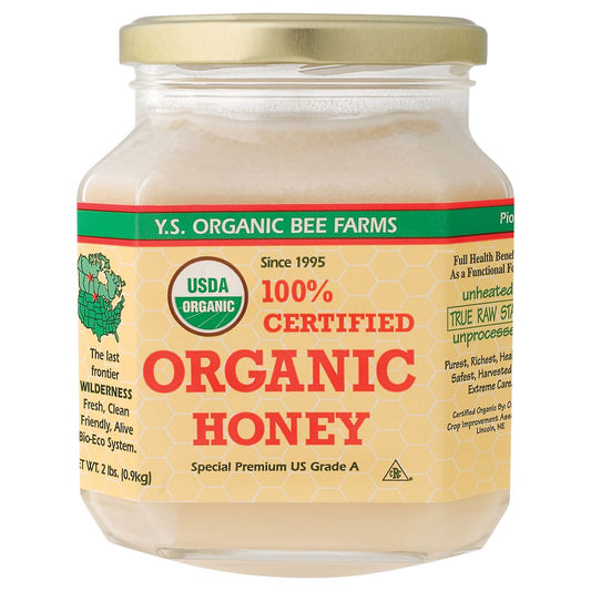 100% Certified Organic Honey (32 Ounces)