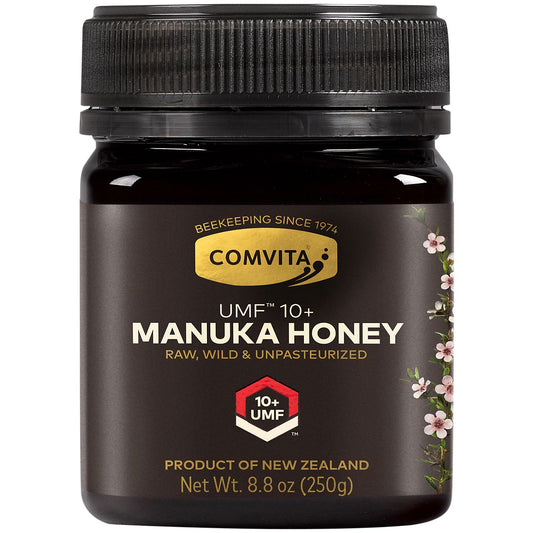 UMF 10+ Manuka Honey - Raw, Wild & Unpasteurized (8.8 Ounces)
