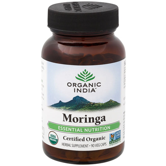 Organic Moringa - 700 MG (90 Vegetarian Capsules)
