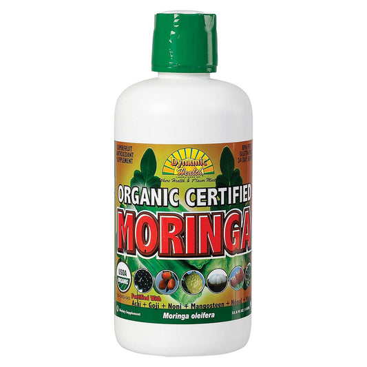 Organic Moringa Juice (33.8 Fluid Ounces)