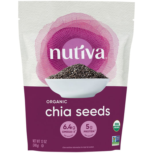 Organic Black Chia Seed - Organic Superfood (12 Ounces)