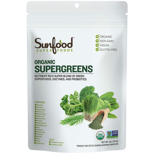Organic Supergreens (8 Powder)