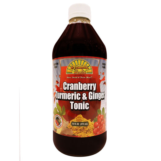 Cranberry, Turmeric & Ginger Tonic (16 Fluid Ounces)