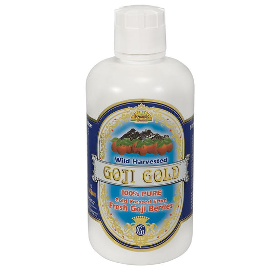 Wild Harvested Goji Gold - Pure & Cold Pressed (32 Fluid Ounces)