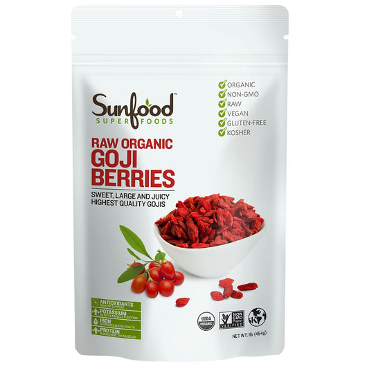 Raw Organic Goji Berries (16 Servings)