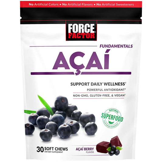 Acai Berry Chews - Daily Wellness Superfood & Antioxidant (30 Chews)